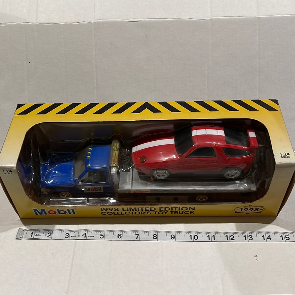 Mobil Collector’s toy truck